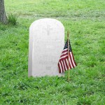 Military headstone