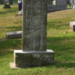 Marble grave stone