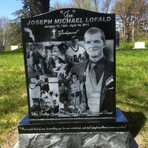 Personalized Grave Marker