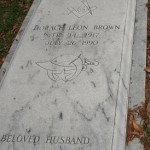 Headstone Personalized with Mason Emblem